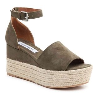 Steve Madden A polo Espadrille Wedge Sandal